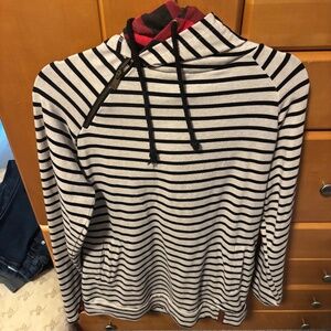 Ampersand Double Hood sweater